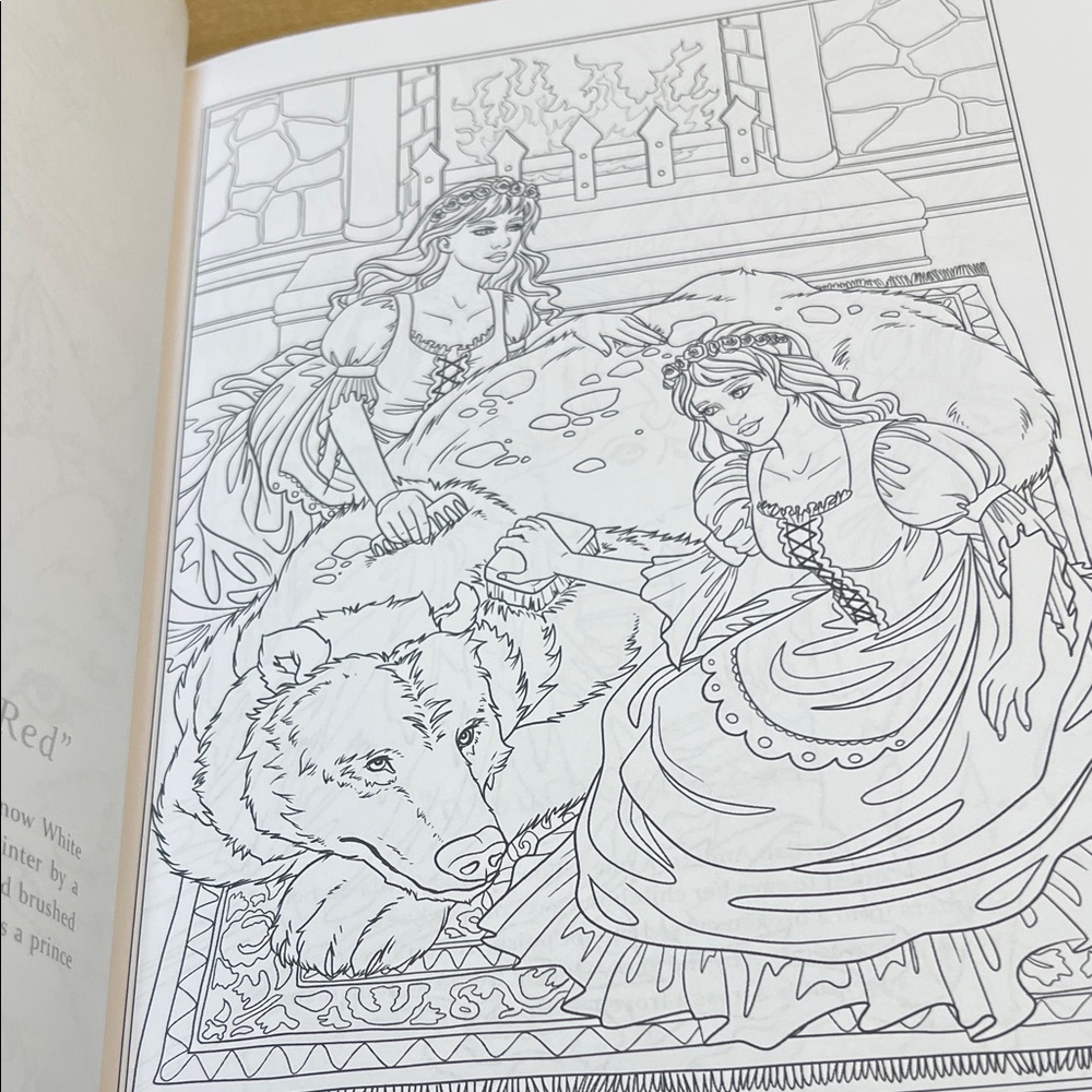 #0932+ Fairy Tales Coloring Book by Selina Fenech - Picture 12 of 16